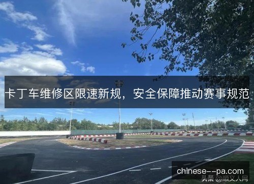 卡丁车维修区限速新规，安全保障推动赛事规范